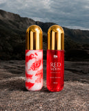 Kit Red Moon: Body Splash + Loção Hidratante